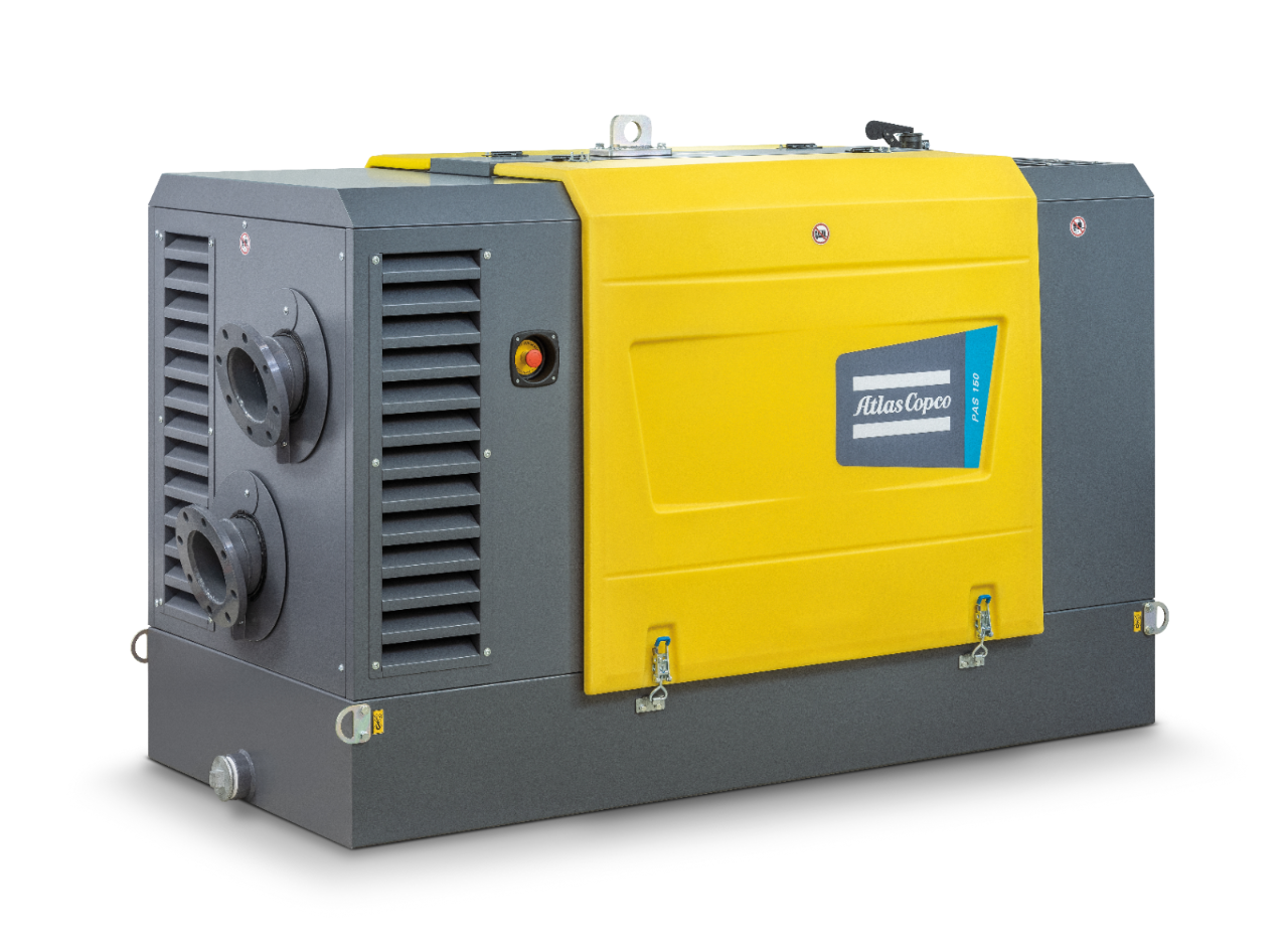 Дизельная мотопомпа Atlas Copco PAS 150 HartHat (на раме)