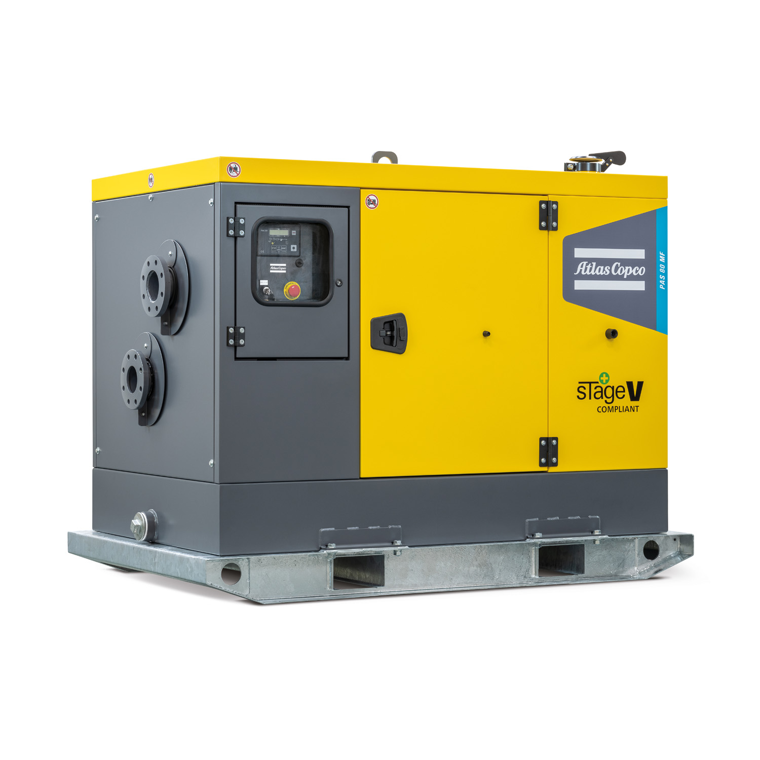 Самовсасывающая дизельная мотопомпа PAS 80MF 202