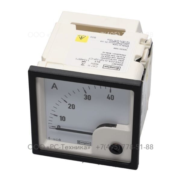 1633013861 AMMETER 72X72 40 A 50/60 H