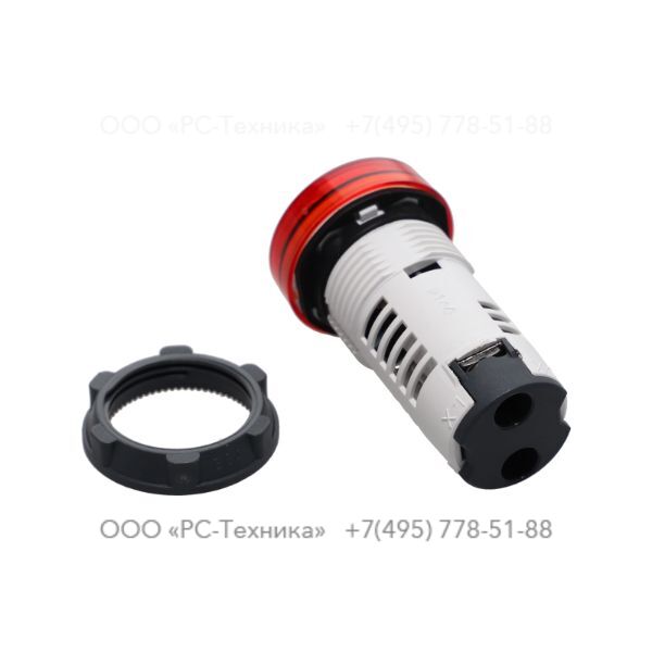 1633030666 PILOTO REDONDO ROJO 230V LED