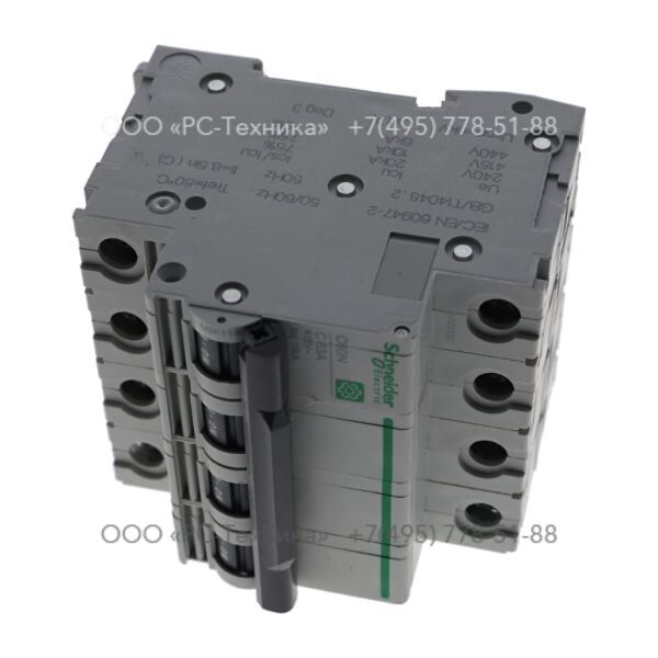 1636011444 CIRCUIT BREAKER 4P 63A C QE