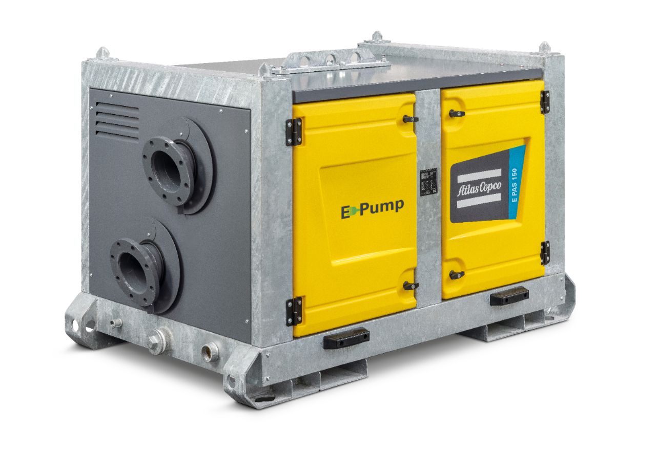 Самовсасывающая электрическая мотопомпа E PAS 150MF