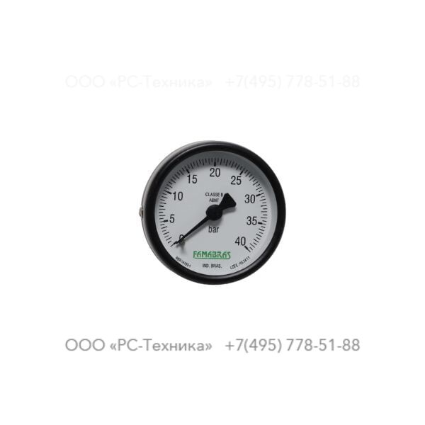 1028850059 MANOMETRO 0-40 BAR (BLINDADO)