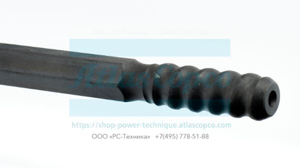 3310101786 SHANK END ROD R25 (1"), H22X108,L2435 MM