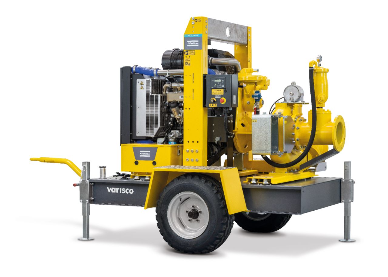 Самовсасывающая дизельная мотопомпа PAS 200HF 315