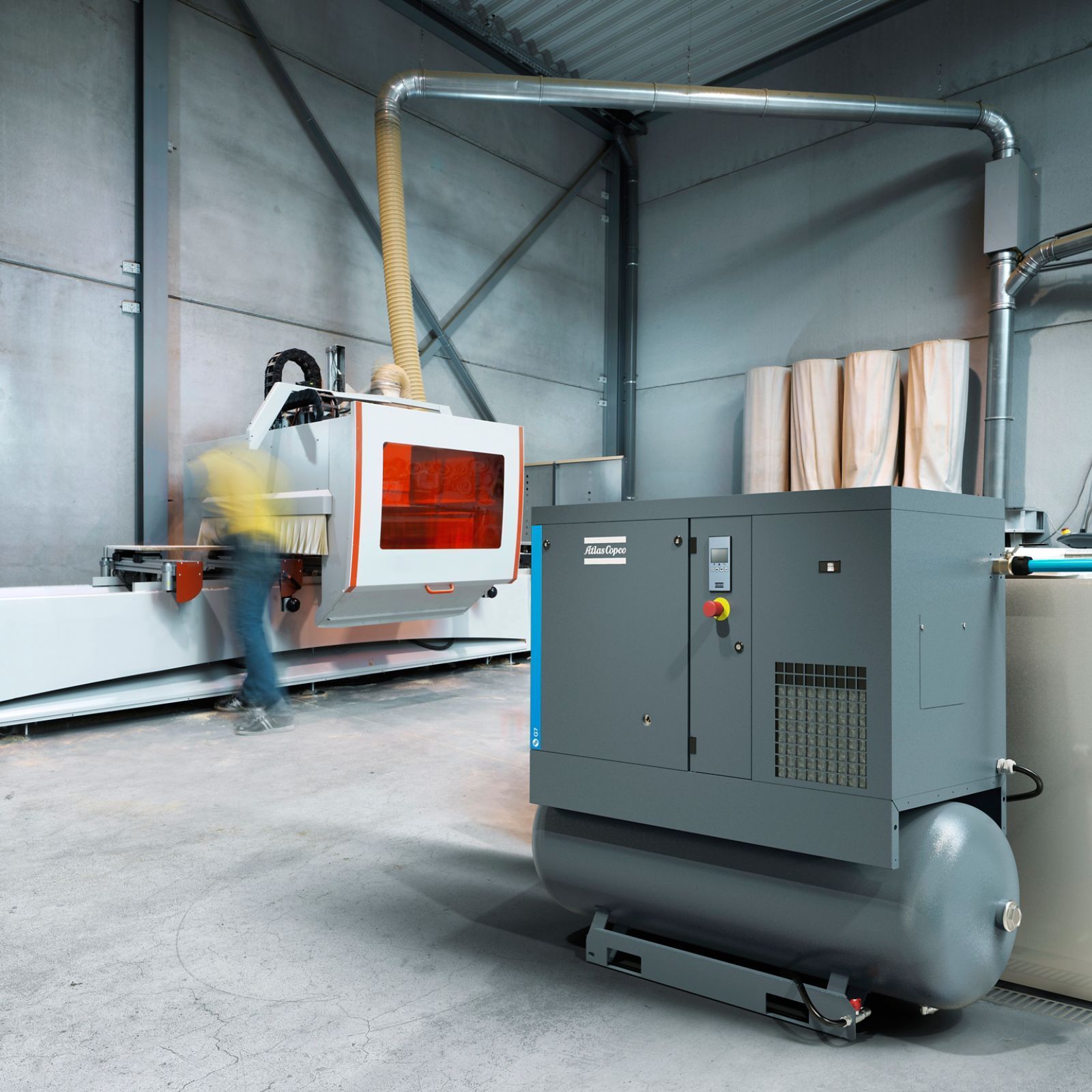 Винтовой компрессор Atlas Copco G4