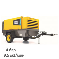 Дизельный компрессор XAVS166