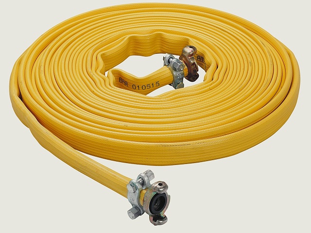 Плоские шланги X-Lite в сборе с зубчатыми муфтами и хомутами