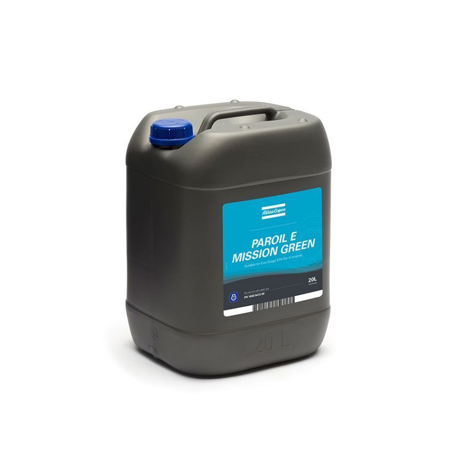 Масло минеральное Atlas Copco Paroil E Mission Green