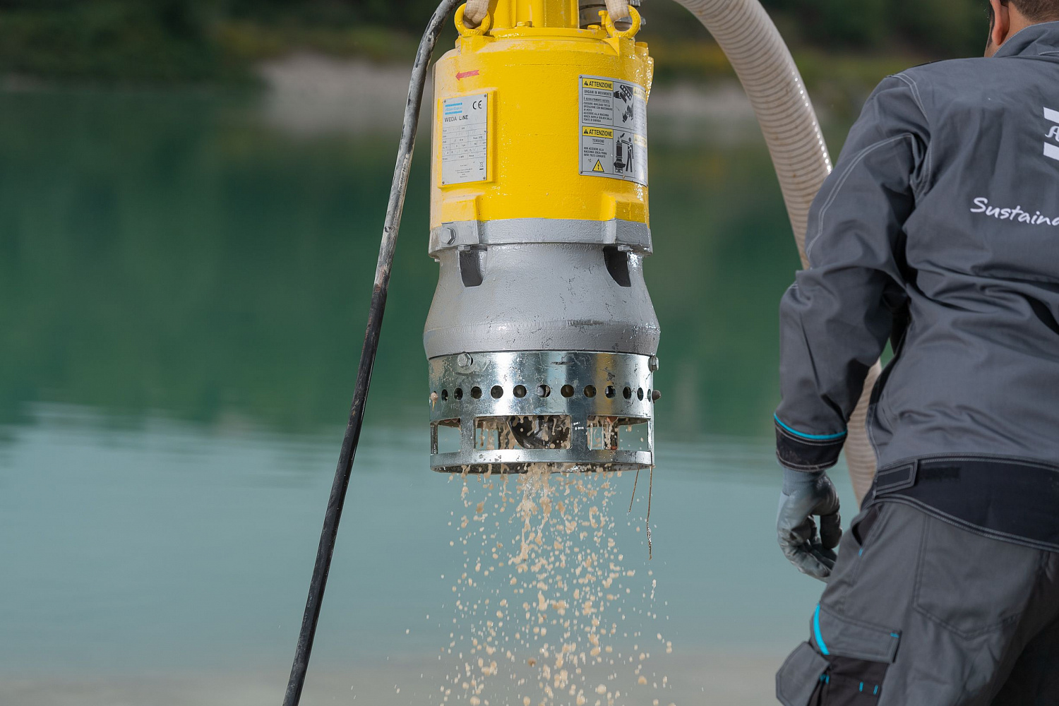 Шламовый насос Atlas Copco WEDA-L 60N