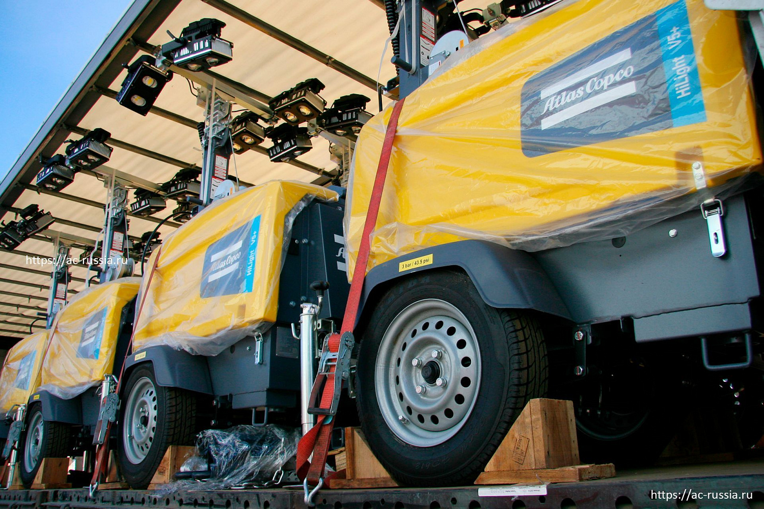 Осветительная мачта Atlas Copco HiLight V5+