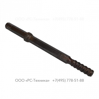 3310101789 SHANK END ROD R25 (1"), H25X108, L255 MM