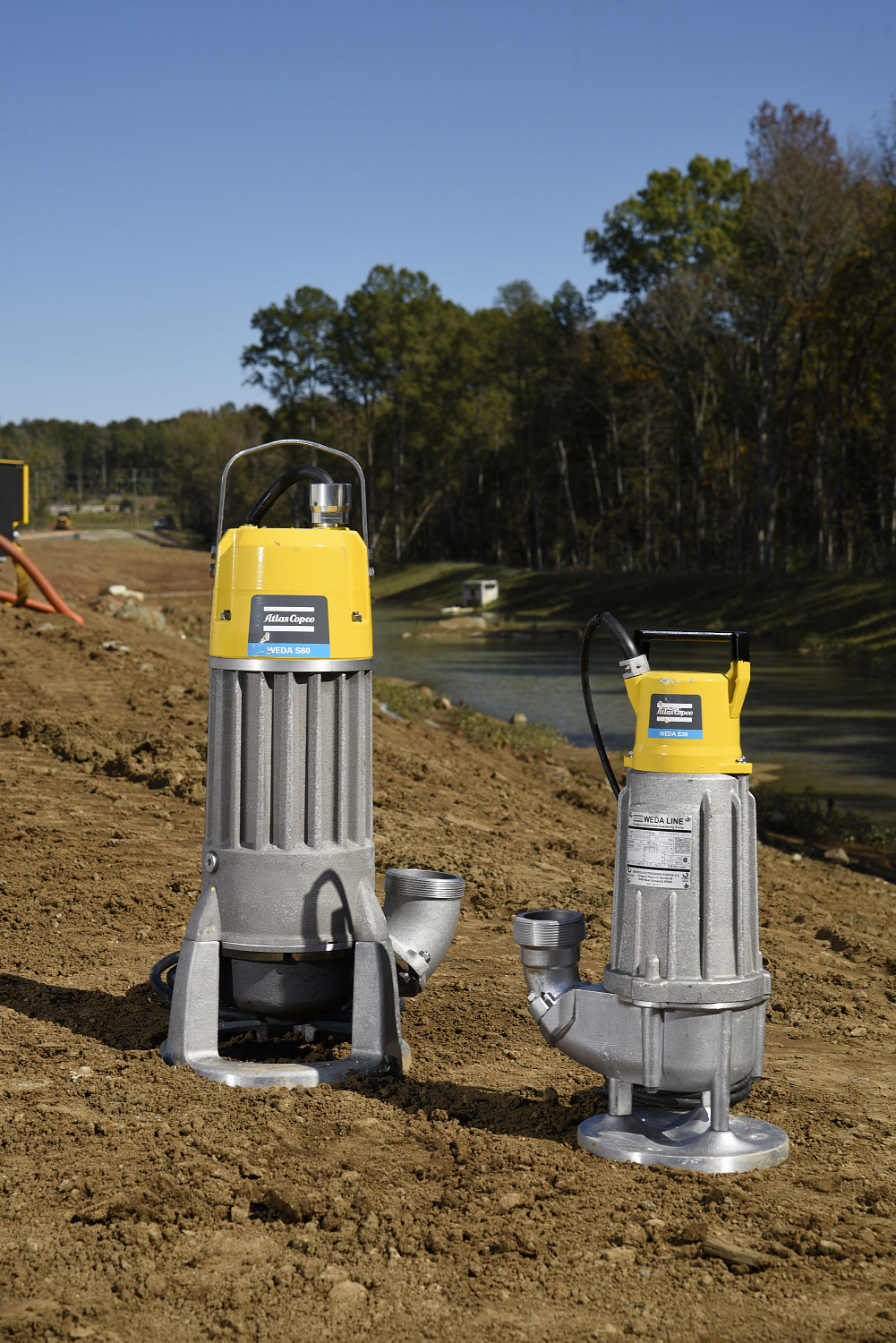 Грязевой насос Atlas Copco WEDA-S 08N