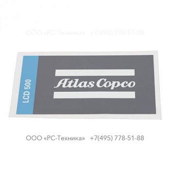 3371824055 DECAL LCD 500
