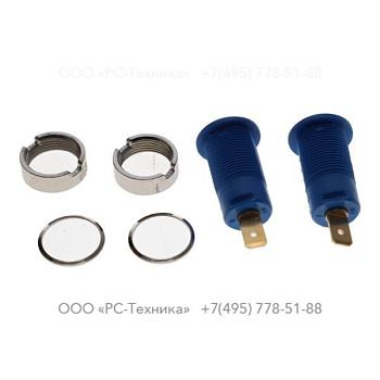 1636023216 4MM 24A 1KV BANANA SOCKET BLUE