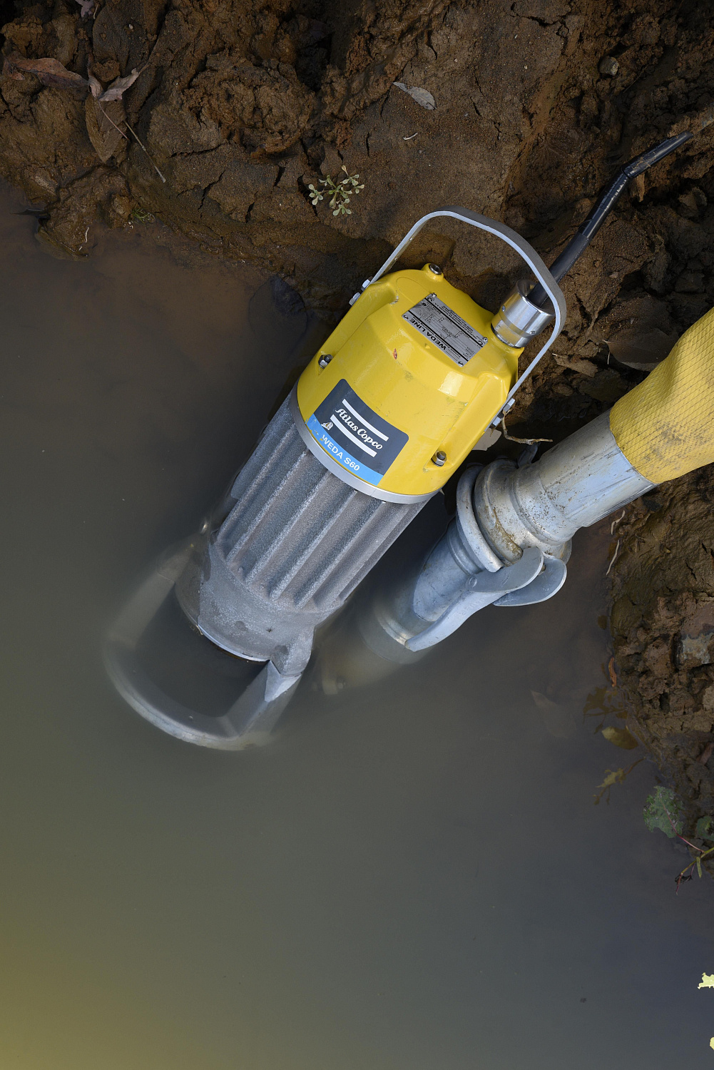 Грязевой насос Atlas Copco WEDA-S 08N