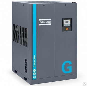 Винтовой компрессор Atlas Copco GA90 VSD+ 13FF, с осушителем