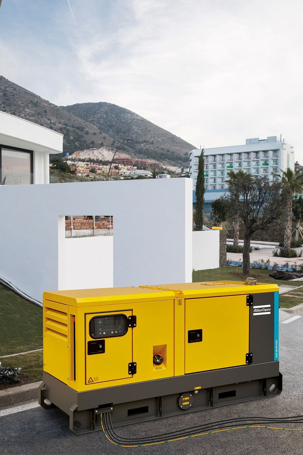 Дизельный генератор Atlas Copco QAS 150