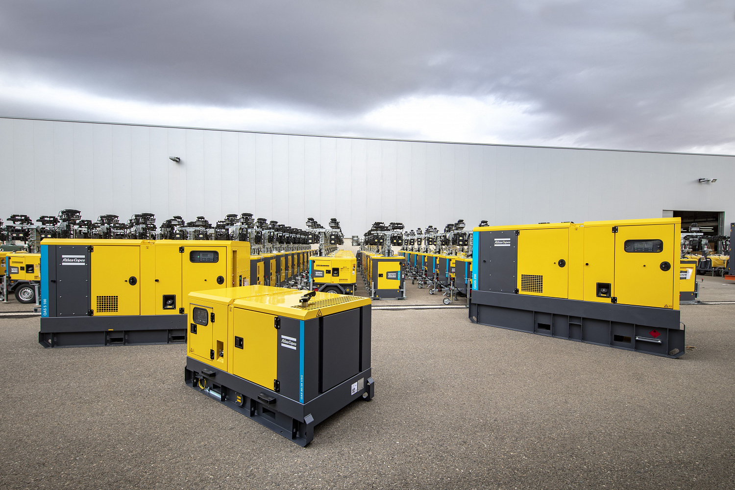 Дизельный генератор Atlas Copco QAS 20