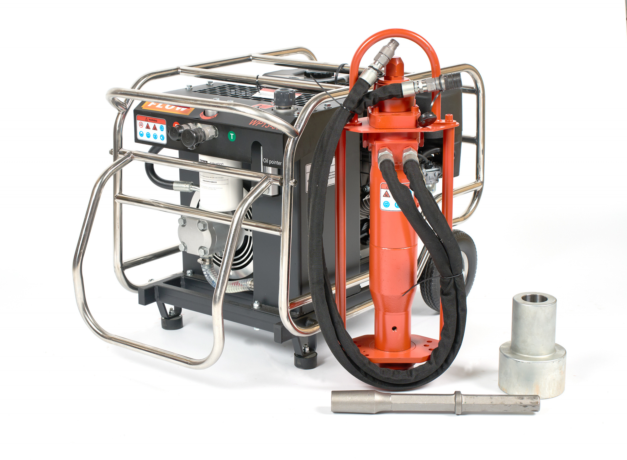 Копер для забивки столбов FLOW HPDR-90