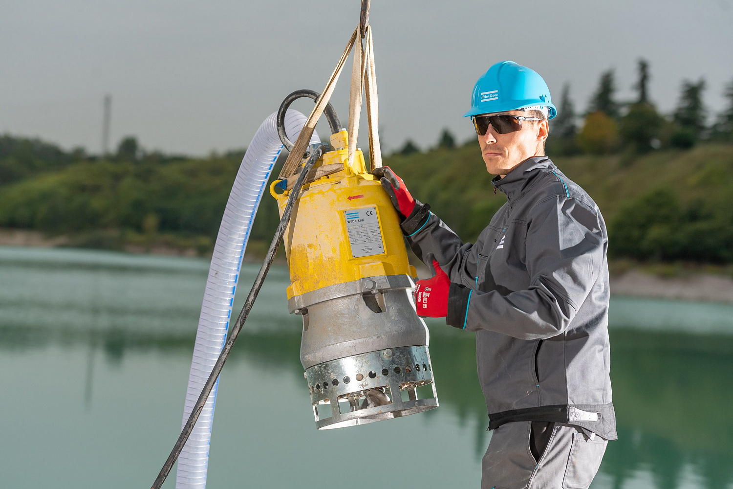 Шламовый насос Atlas Copco WEDA-L 60N