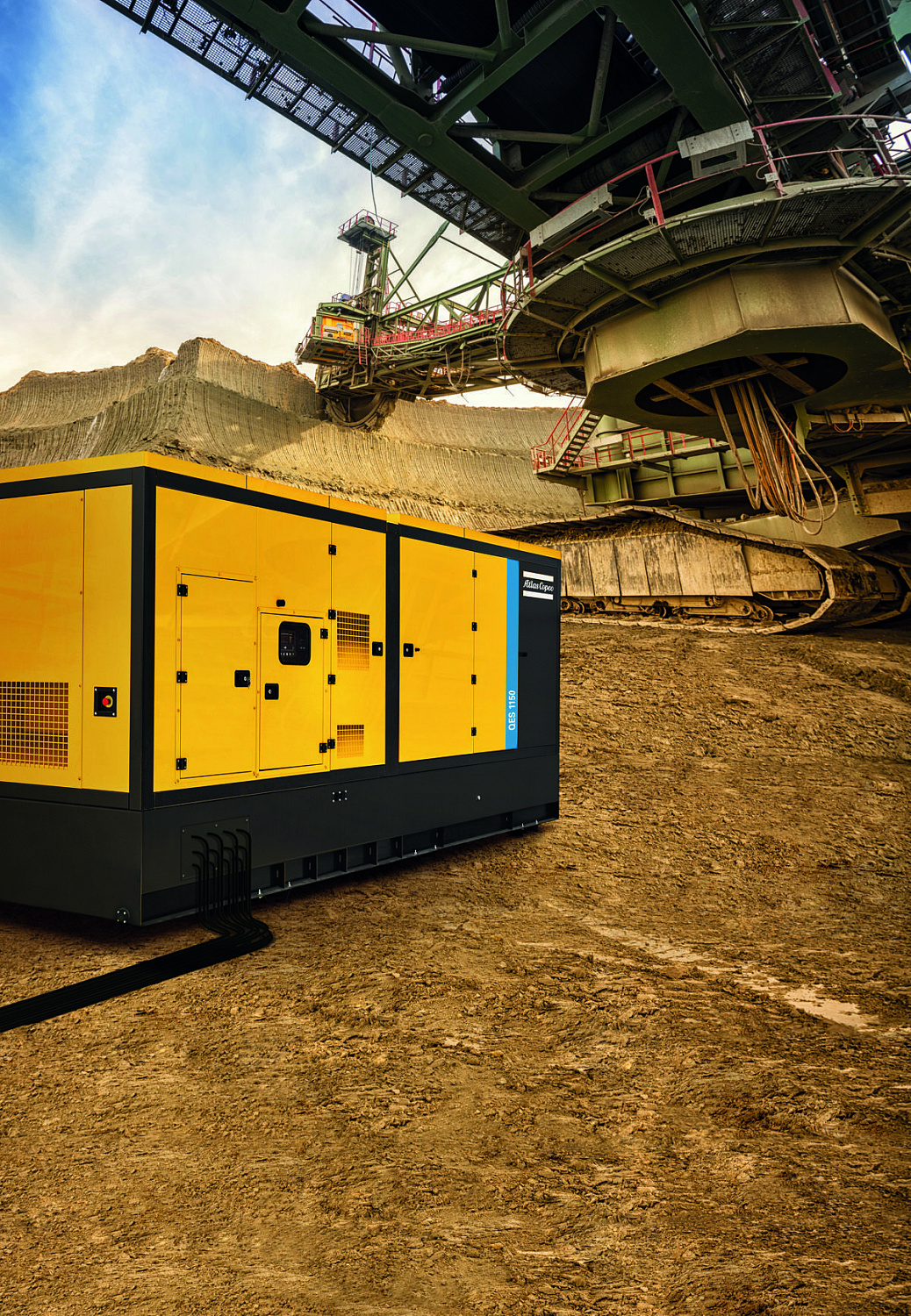 Дизельный генератор Atlas Copco QES 1150
