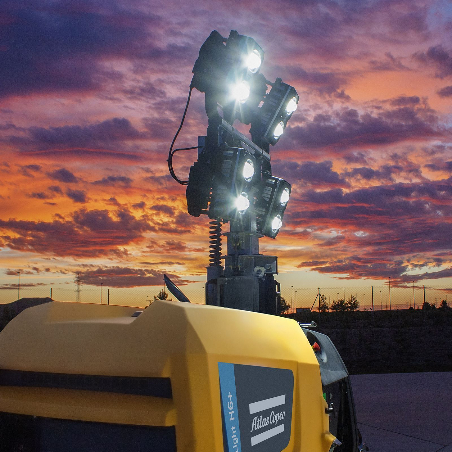 Осветительная мачта Atlas Copco HiLight H6+