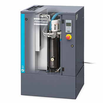 Винтовой компрессор Atlas Copco G5 10FF, без ресивера, с осушителем