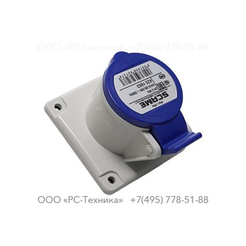 1636002631 SOCKET CEE 17 16A MF 2P+T 6H