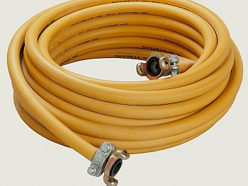 Круглые резиновые шланги в сборе с зубчатыми муфтами и хомутами