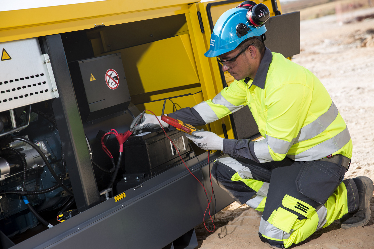 Дизельный генератор Atlas Copco QES 155