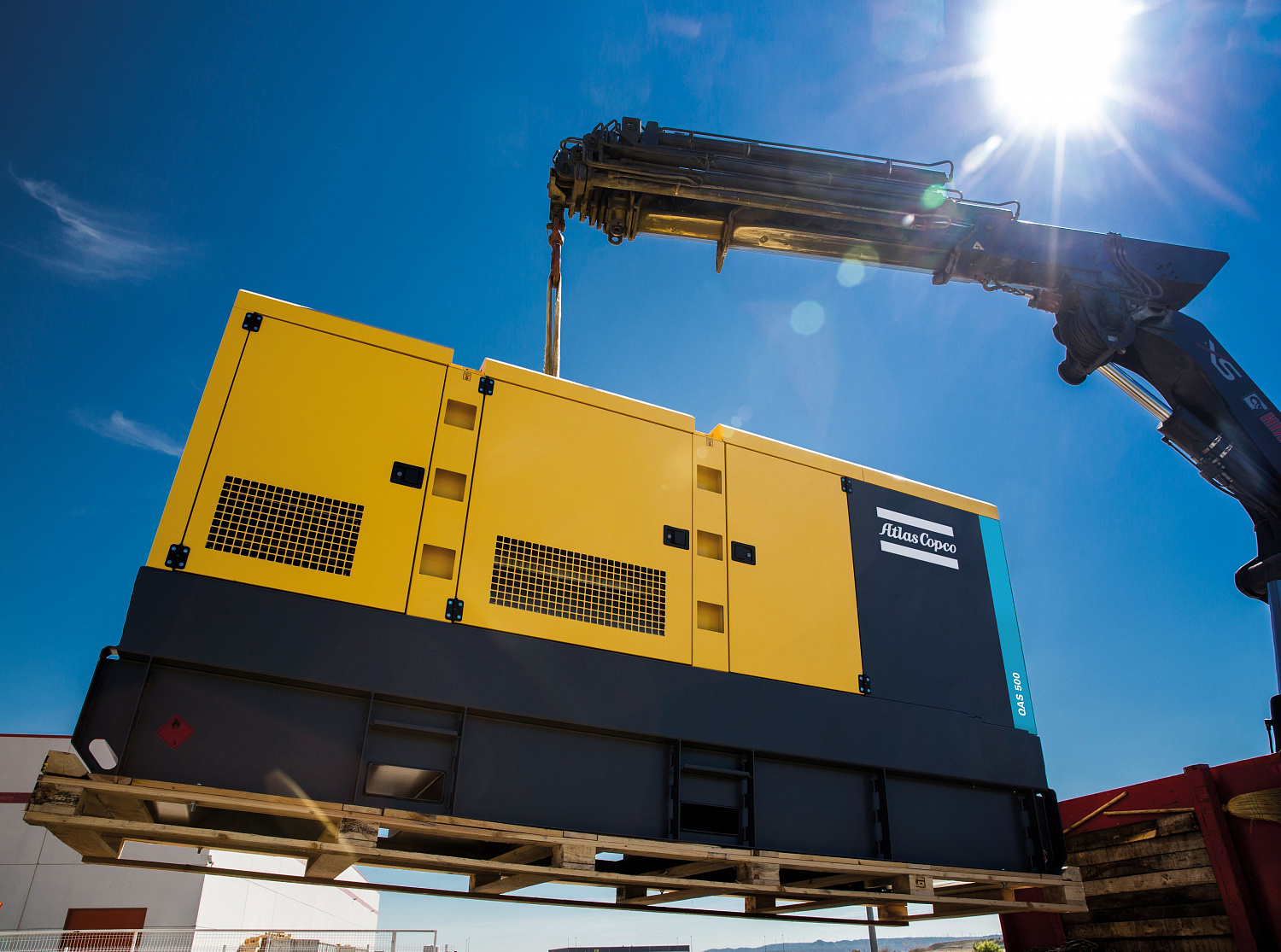 Дизельный генератор Atlas Copco QAS 630